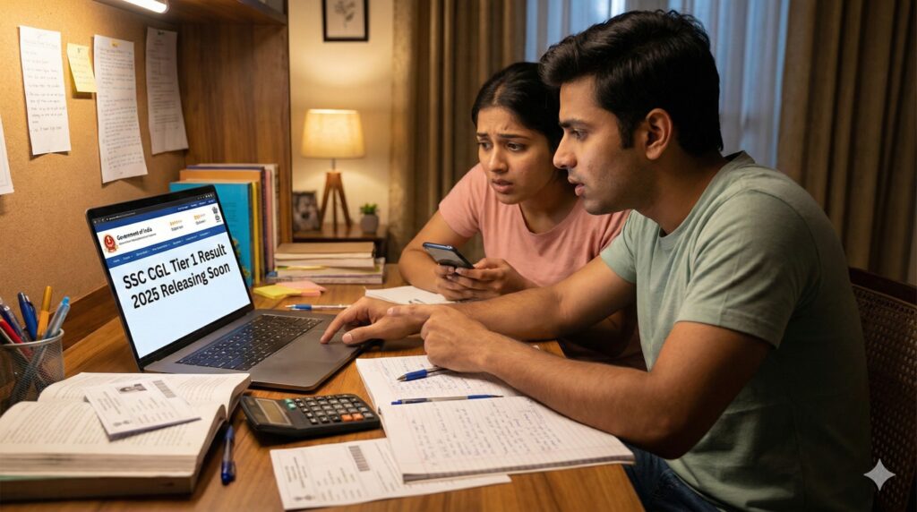 SSC CGL tier 1 result 2025 releasing soon
