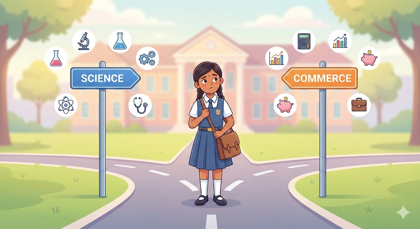 Best stream after 10th science or commerce