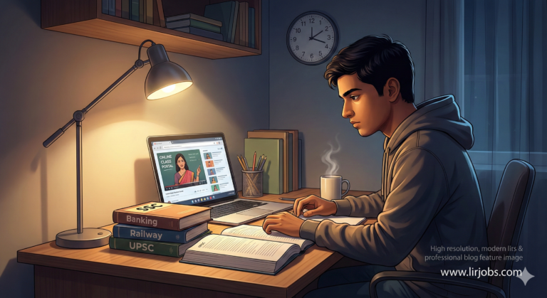 Prepare for government exams while studying or working