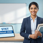 STET Result 2025 scorecard displayed on laptop for teacher eligibility exam