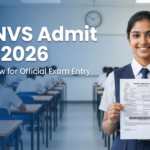 KVS NVS Admit Card 2026 download process and exam instructions banner
