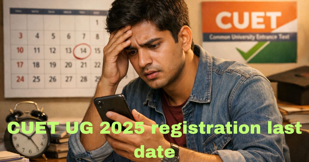 CUET UG 2025 registration last date