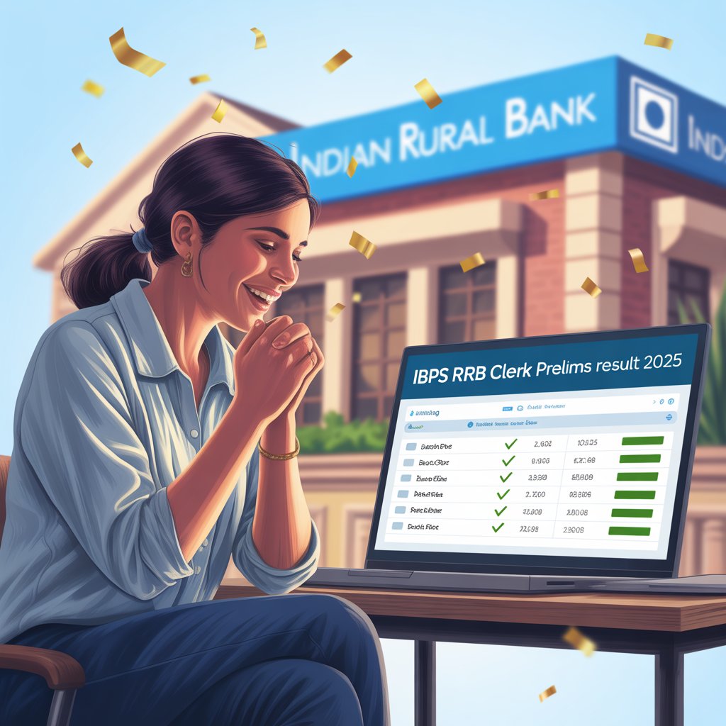 IBPS RRB Clerk Prelims Result 2025