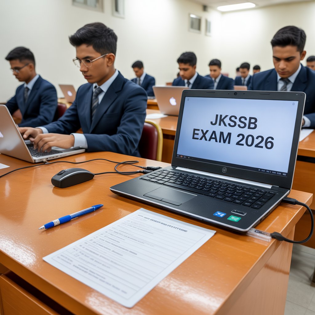 JKSSB 08/2025 Junior Assistant Exam Date 2026