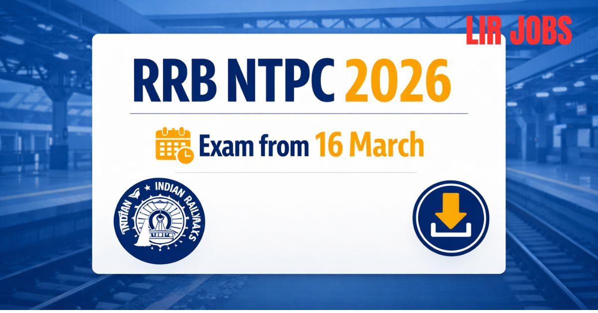 RRB NTPC Graduate Exam 2026