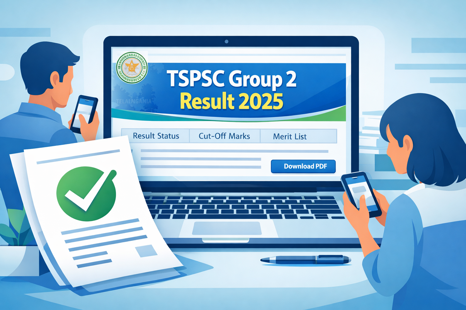 tspsc group 2 result 2025