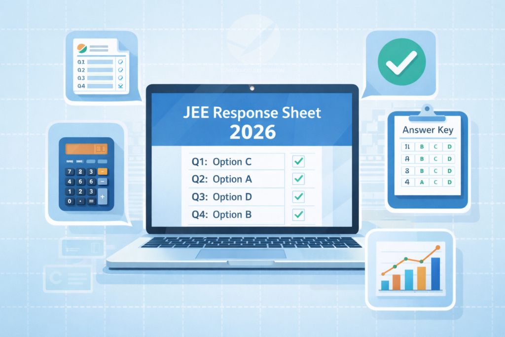 jee response sheet 2026