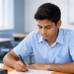 CBSE Class 12 Physics Exam 2026 — student writing board exam answer sheet