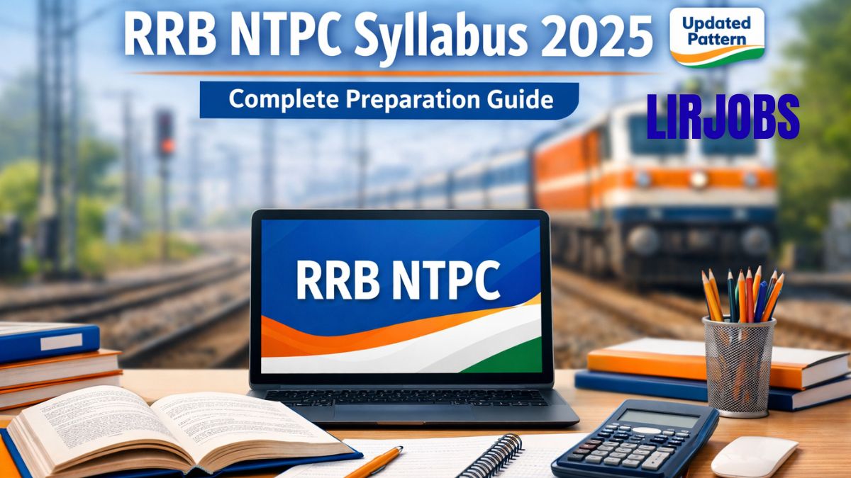 Rrb ntpc syllabus 2026