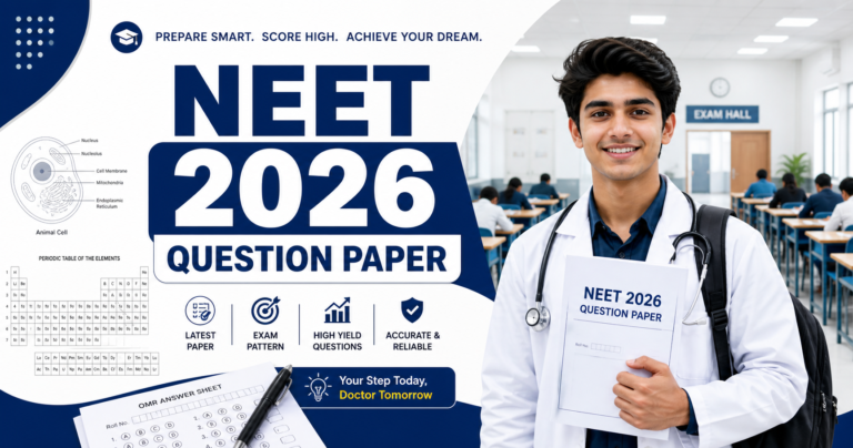 NEET 2026 question paper