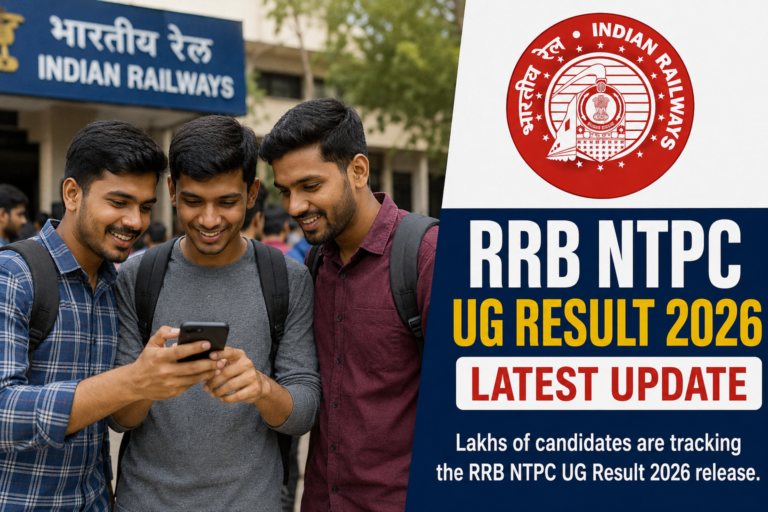 RRB NTPC UG Result 2026